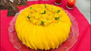 Mango Tres Leches Cake | Three Milk Cake | Tres Leches Cake By Apron On