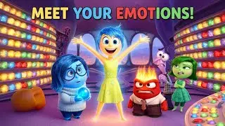 🌈 INSIDE OUT EMOTION SONG &ndash; Joy, Sadness, Anger, Fear & Disgust Dance! 🎶✨
