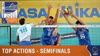 2015 Men's EuroVolley - Top Actions Semi-final matches
