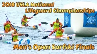 2018 USLA National Lifeguard Championships / Men's Open Surfski Finals