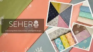 SEHER- A Summer Fabric Collection | Embroidered Fabrics By Zarinama