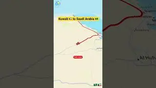 Travelling Kuwait to Saudi Arabia #kuwait #saudiarabia