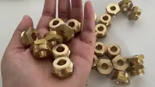 Custom CNC Machined Brass Nuts Manufacturer | Precision Brass Components & Fittings Supplier China