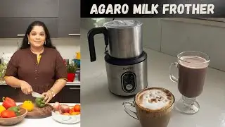 Milk Frother that will Take Your Coffee to Next Level - Agaro Milk Frother Review