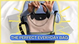 QUALITY meets AFFORDABILITY || Longchamp Le Pliage Energy XS Hawthorn (no talking bag reveal)