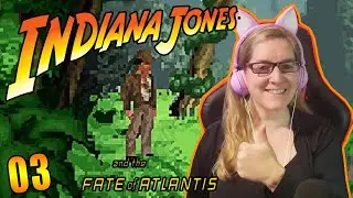 INDIANA JONES AND THE FATE OF ATLANTIS - Folge 3 ~ Zurück zum College - German LetsPlay