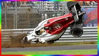 Le crash spectaculaire du pilote de Formule 1 Marcus Ericsson