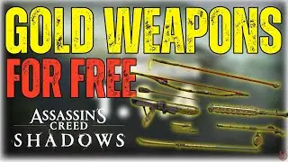 Новое золотое оружие в Assassin's Creed Shadows