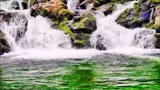 Расслабляющие Звуки Водопада для Сна * Средцтво от Головной Боли и Усталости * Шум Бурлящей Воды