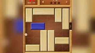Move the Block slide Puzzle game.  Advanced level 70 is very tough.
