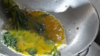 Kangkong mix Eggs #home #cooking #instantcooking