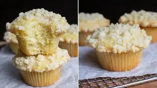 Маффины с лимонной крошкой | Пекарня Taffey
