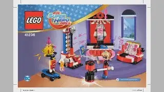 LEGO DC Super Hero Girls 41236 Harley Quinn Dorm - instruction timelapse