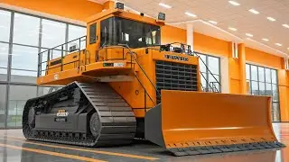 2025 Komatsu D375A-8 &ndash; The Ultimate Heavy-Duty Bulldozer in Action!