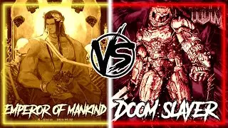 Emperador de la humanidad Vs Doom Slayer | wea hecha sin ganas -