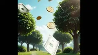 Money Trees 🌳💰 Attract Wealth FAST | Falling Gold Coins Manifestation