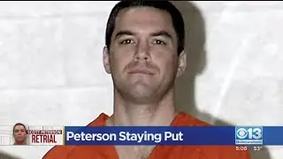 Scott Peterson Staying At San Quentin While Awaiting Possible Retrial