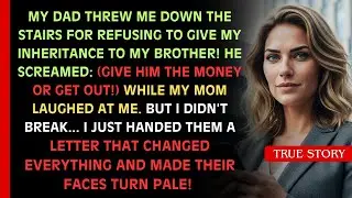 Family Betrayal & Inheritance Drama: Dad Kicked Me Down the Stairs 💔 | Shocking Revenge Story