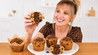 Muffins ULTRA COULANTS – Le goûter parfait, impossible d’y résister ! 🍫🤎
