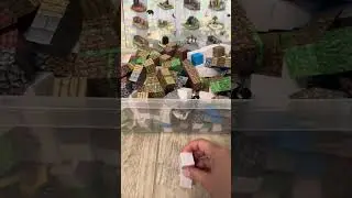 ASMR Minecraft building blocks #asmrsounds #gift #shrots #toys