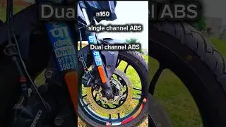 single channel ABS v/s dual channel ABS n160 Bajaj pulsar n160