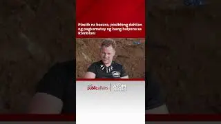Plastik, posibleng dahilan ng pagkamatay ng isang balyena sa Romblon! | The Atom Araullo Specials