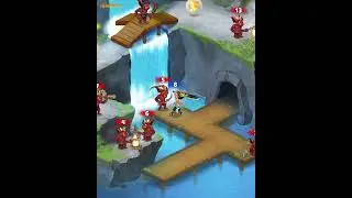 Waterfall Adventure in Hero Wars  #games  #herowars #browsergames