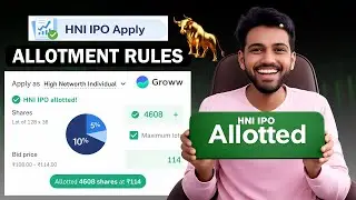 HNI IPO Allotment Kaise Hota Hai? | HNI Category IPO Rules 2026 - Raj Trader