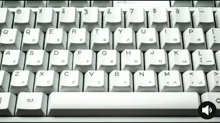 1 Hour Loop of Mechanical Keyboard Hard Key Press Sound Effect
