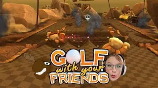 Building the bond between @galactictee and me through competitive sports | Golf With Your Friends