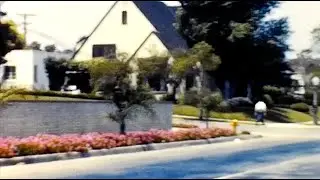 Mid-Century San Pedro Riverside Depot San Diego Rare Color Home Movies Averill Park Houses Cars