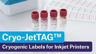 Cryogenic Labels for Inkjet Printers - Cryo-JetTAG&trade;