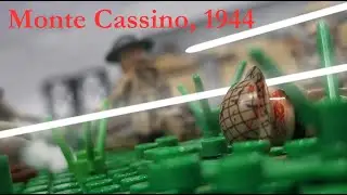 The Battle of Monte Cassino - WW2 Stopmotion| Short #MBCreloaded