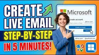 How To Create a Microsoft live Email Address 2022