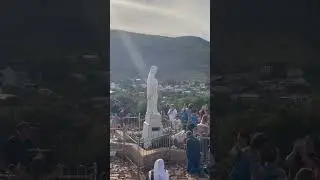 MIRACLE Apparition Hill Medjugorje #catholic #shorts #ourladyofmedjugorje