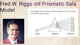 Fred Riggs Prismatic sala model theoty in bengali . Fused - Diffracted - Prismatic Society .