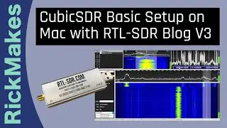 CubicSDR Basic Setup on Mac with RTL-SDR Blog V3