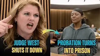She Faces Judge West After DWI Arrest While on Probation — Courtroom Tension Rises
