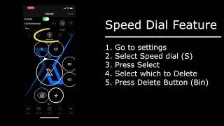 ConXhub Feature - SpeedDials