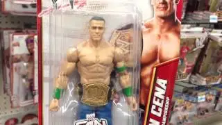 WWE ACTION INSIDER: Kmart Champions John Cena w/belt figure store aisle review 