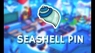 Club Penguin Online Seashell Pin Location | August 2019