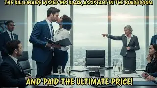 THE BILLIONAIRE KISSED HIS BLACK ASSISTANT IN THE BOARDROOM &mdash; AND PAID THE ULTIMATE PRICE!