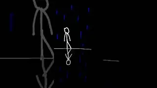 Glowing rain