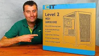 Распаковка и обзор корпуса для ПК CiT Level 2 &mdash; выгодный чехол-книжка за 42 фунта стерлингов?