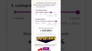 Reminder for Committing to Your Lockup setting