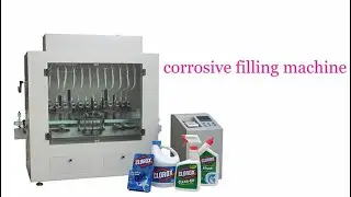 toilet cleaning anti corrosive bottle unscrmbler filling ,capping machine.javel bottle filler capper