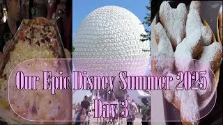 🎉 Disney World Day 3 Vlog: Beignets, World of Disney, Via Napoli & More! 🍕✨