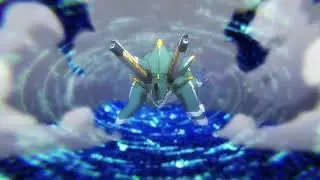Gammamon Digivolves to WezenGammamon - Digimon Ghost Game