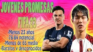 FIFA 23. Jóvenes promesas escondidas por el mundo. Joyitas desconocidas baratas para Modo Carrera DT