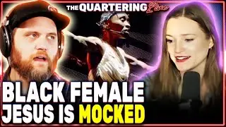 Black Female Jesus Is Mocked w/ Luke Rudkowski & Hannah Claire